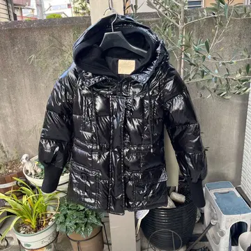 Jetlabel 블랙 다운 자켓 36