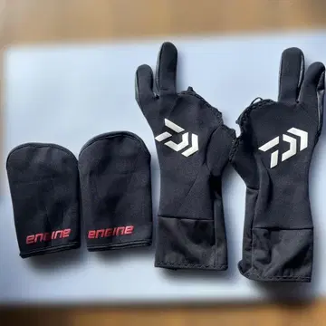 Daiwa 낚시 방한 장갑 세트 아징