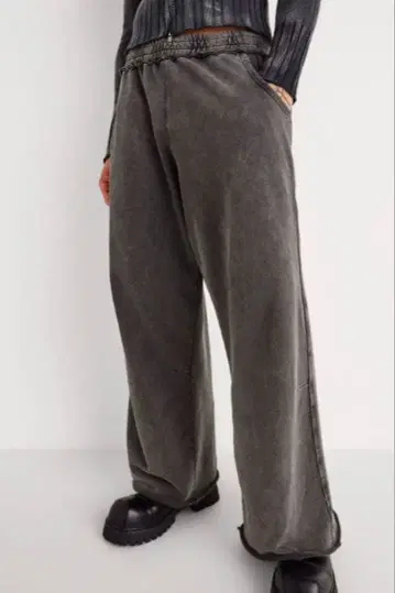 XS Jaded London Chrome wash 조거 팬츠