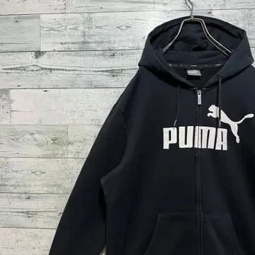 [ 푸마 ] PUMA 최고 디자인 빅 로고 빅 루즈 맨투맨 후드티