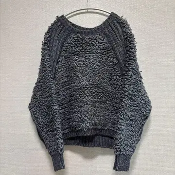 트래디셔널 웨더웨어 그레이 스웨터 S