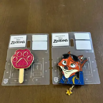 주토피아 닉 니쿠큐 아이스 브로치