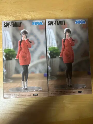 SPY x FAMILY 요르 포저 피규어 2체 세트
