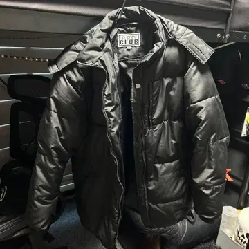 PRO CLUB 블랙 다운 자켓 M