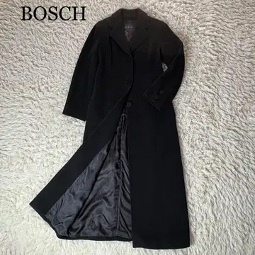 보쉬 울 롱 코트 블랙 M