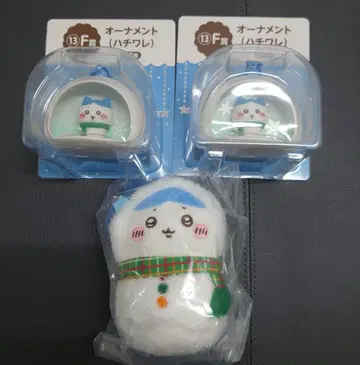 새상품 3종 세트 하치와레 에니마이 복권 E상 F상 치이카와 (먼작귀)