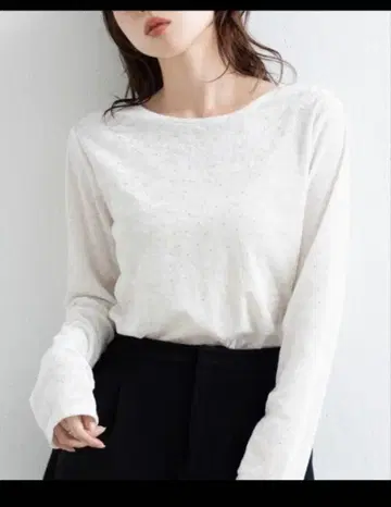 Kastane 스터드 벨로아 풀오버