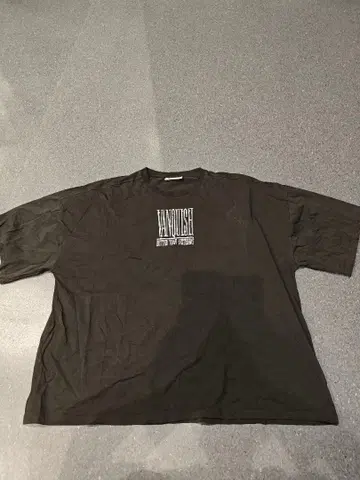 VANQUISH 블랙 T셔츠 XXL