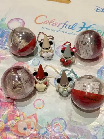 디즈니 릴린린 2025 캡슐 토이 4개 세트