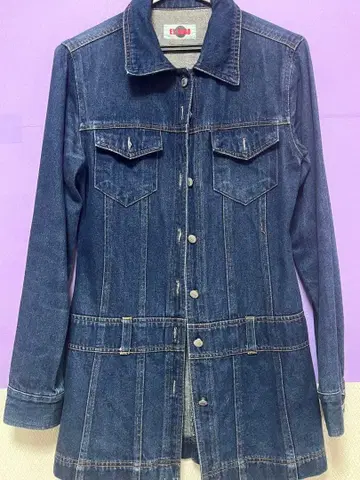 진한 데님 M 사이즈 데님 자켓