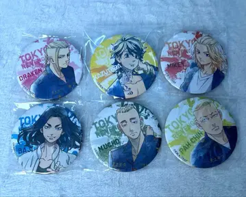 도쿄 리벤저스 캔뱃지 세트 캔뱃지 복권