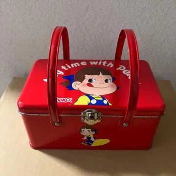 후지야 Milky 페코짱 캔 케이스 쇼와 레트로