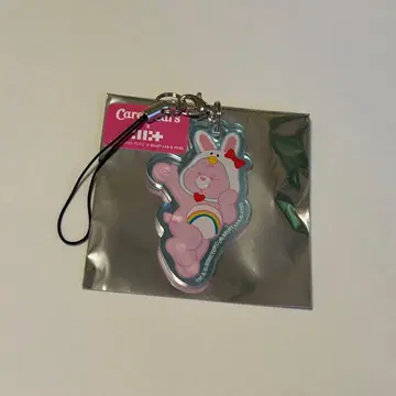 케어베어 ILLIT 콜라보 랜덤 모바일 아크릴 스트랩 민지