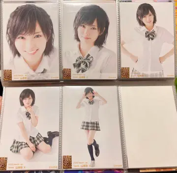 야마모토 사야카 NMB48 브로마이드 5장 세트 (2016 March)