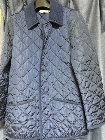 매킨토시 네이비 퀼팅 코트 36 웨이버리