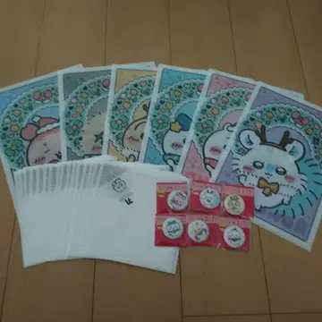 치이카와 (먼작귀) 캔뱃지 클리어 파일 세트