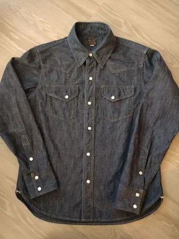 Deluxeware 디럭스웨어 인디고 데님 셔츠