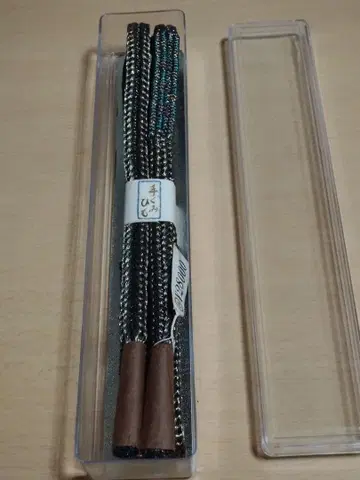 새상품 박스형 순수 실크 수제 끈 허리띠