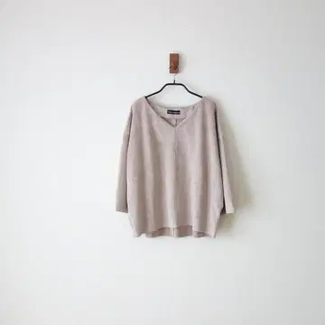 URBAN RESEARCH/페이크 스웨이드 V넥 풀오버