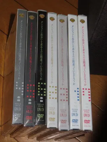 새상품급 [ DVD ] 던전에서 만남을 추구하면 안 되는 걸까 1-7권