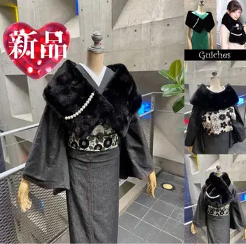 따뜻한 기모노 숄 [ 교토 기모노 guiches ]