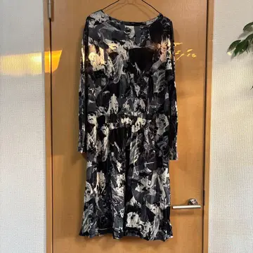 zucca 울 100% 패턴 원피스