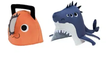 체인소 맨 레제 편 프리미엄 봉제 인형 모자 포치타 빔 세트