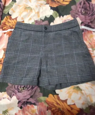 KUMIKYOKU 쿠미쿄쿠 반바지 사이즈 5 모 100% 그레이