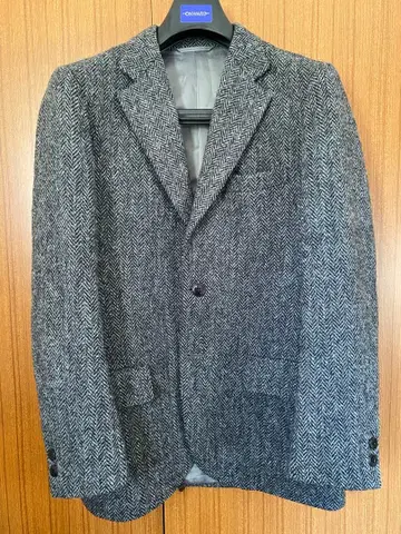 새상품급 NEWYORKER Classic 해리스 트위드 자켓