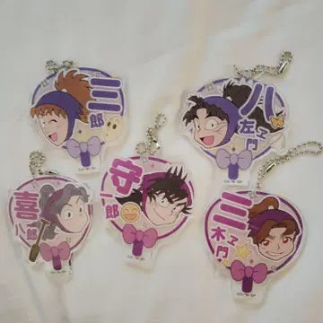 닌타마 란타로 데코 부채 키체인