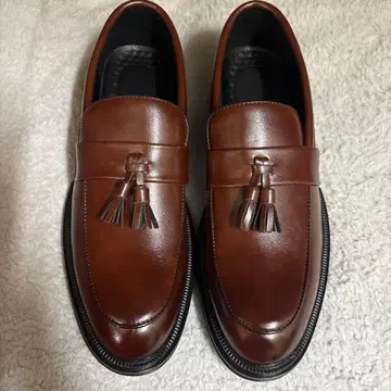 브라운 태슬 로퍼 남성용