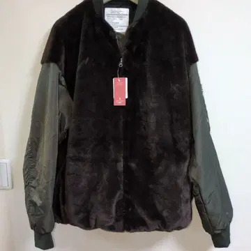 RAGEBLUE 스무스 퍼 콤비 MA-1 블루종