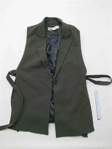 ZARA 다크 그린 테일러드 자켓 XS