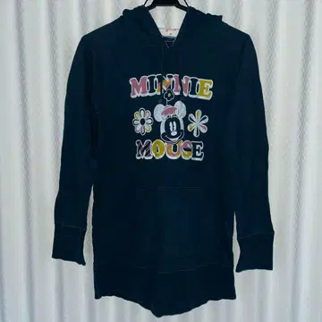 미니 네이비 후드 부착 트레이닝복