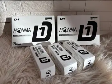 [ 미사용 새상품 ] 혼마 D1 골프공 화이트