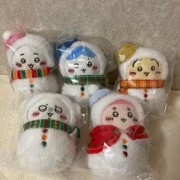 에니마이 복권 세븐일레븐 치이카와 (먼작귀) E상 5종 세트