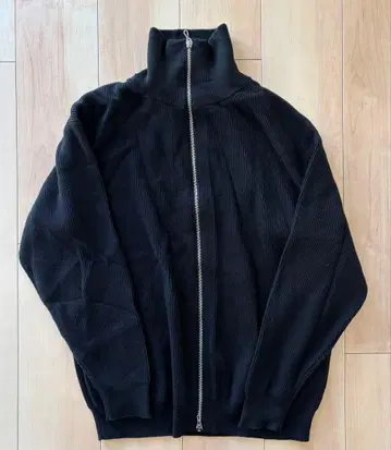 사이즈 1 블랙 graphpaper 드라이버즈 니트