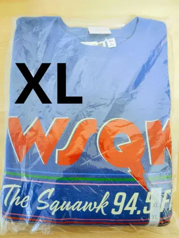 새상품 GU 기묘한 이야기 WSQK 트레이닝복 XL 블루 지유