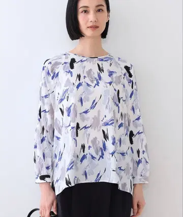 [ 미사용 새상품 ] 긴팔 블라우스 세탁 가능 M