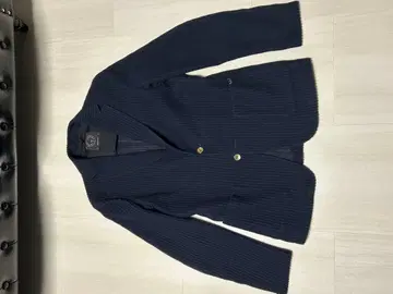 링 자켓 리브 네이비 테일러드 자켓