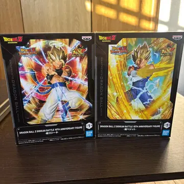 드래곤볼 Z 도칸 배틀 10주년 피규어 2종 세트