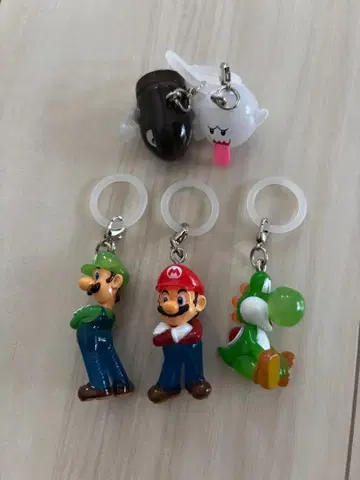 슈퍼 마리오 메지루시 액세서리 5종 세트