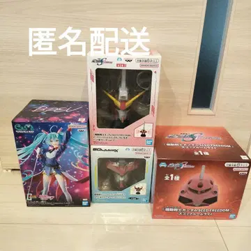 하츠네 미쿠 건담 스피커 룸 라이트 4종 세트