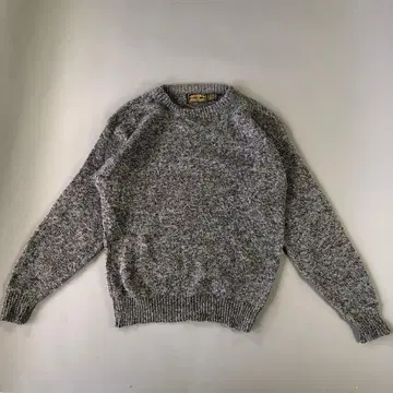 [초레어] 80s-90s 블랙택 USA제 에디바우어 울 니트