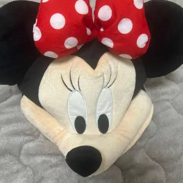 미니 마우스 봉제 인형 리본 포함