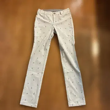 CASTELBAJAC 여성 팬츠 화이트 프린트