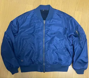 [ 완판 ] ZARA MA-1 네이비 L 사이즈