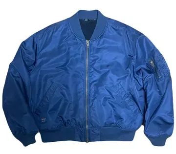 [ 완판 ] ZARA MA-1 네이비 L 사이즈