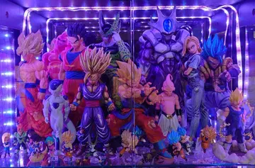 드래곤볼 피규어 묶음 판매.