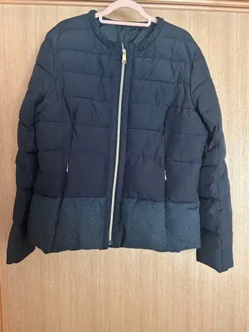 네이비 다운 자켓 사이즈 38